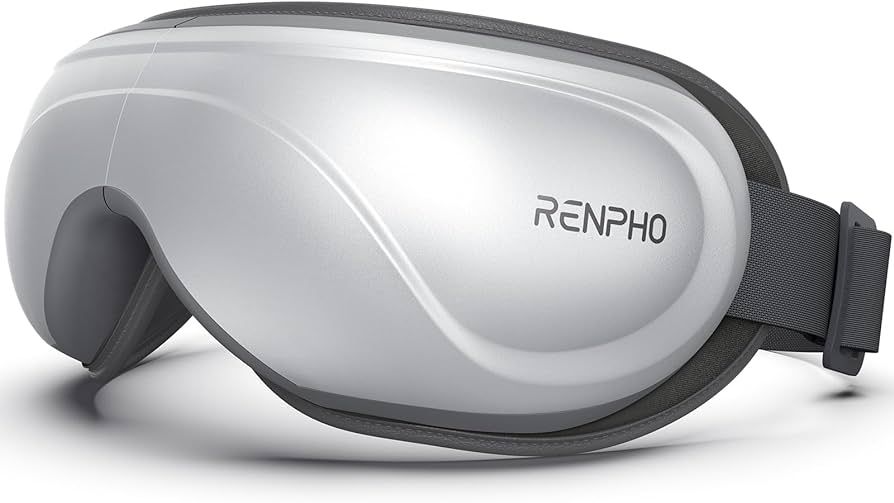 RENPHO Eyeris 2 Extended - Eye Massager with Heating Pad for Migraines, Heated Eye Mask for Relax... | Amazon (US)