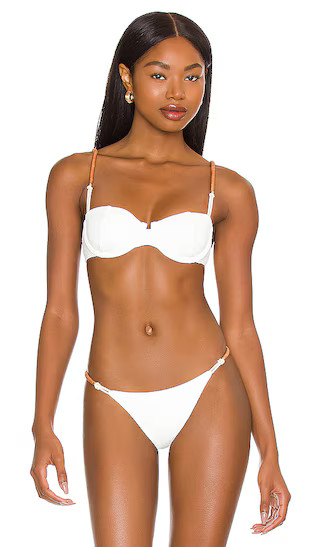Elis Nissi Underwire Top in White Firenze | Revolve Clothing (Global)