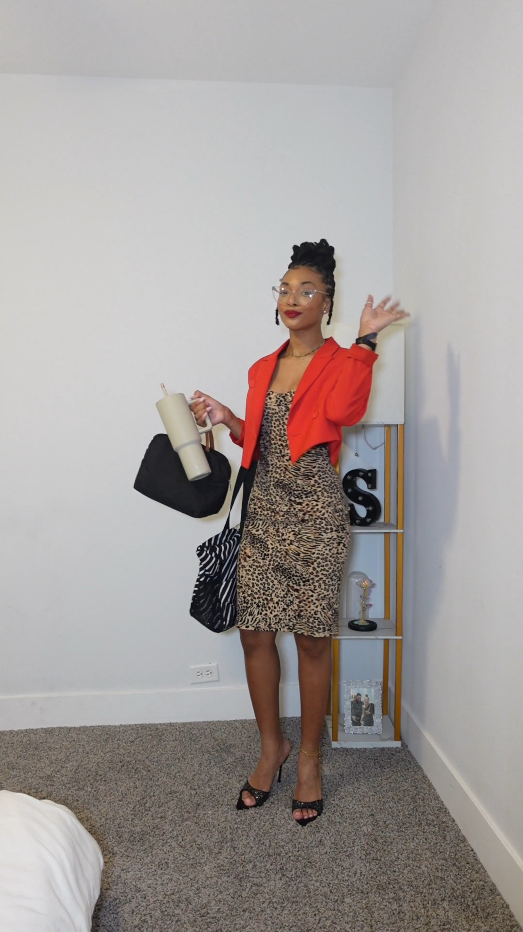 the red blazer and leopard gon always hit 🥰🫶🏽 p.s dress is sold out :(

#LTKworkwear #LTKbeauty #LTKstyletip