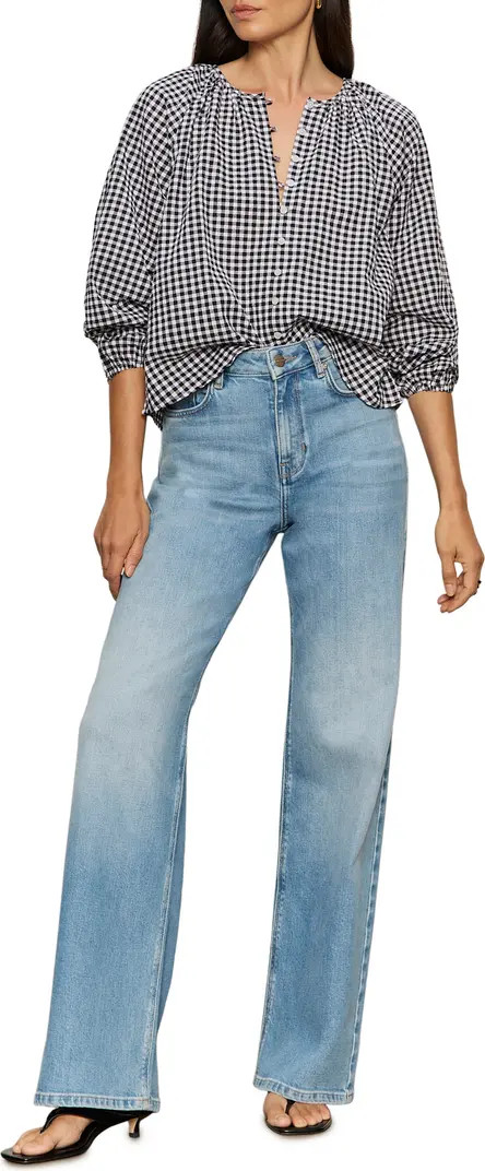 Perfect Gingham Button-Up Top | Nordstrom