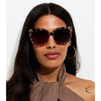 Brown Tortoiseshell D-Frame Sunglasses New Look | New Look (UK)