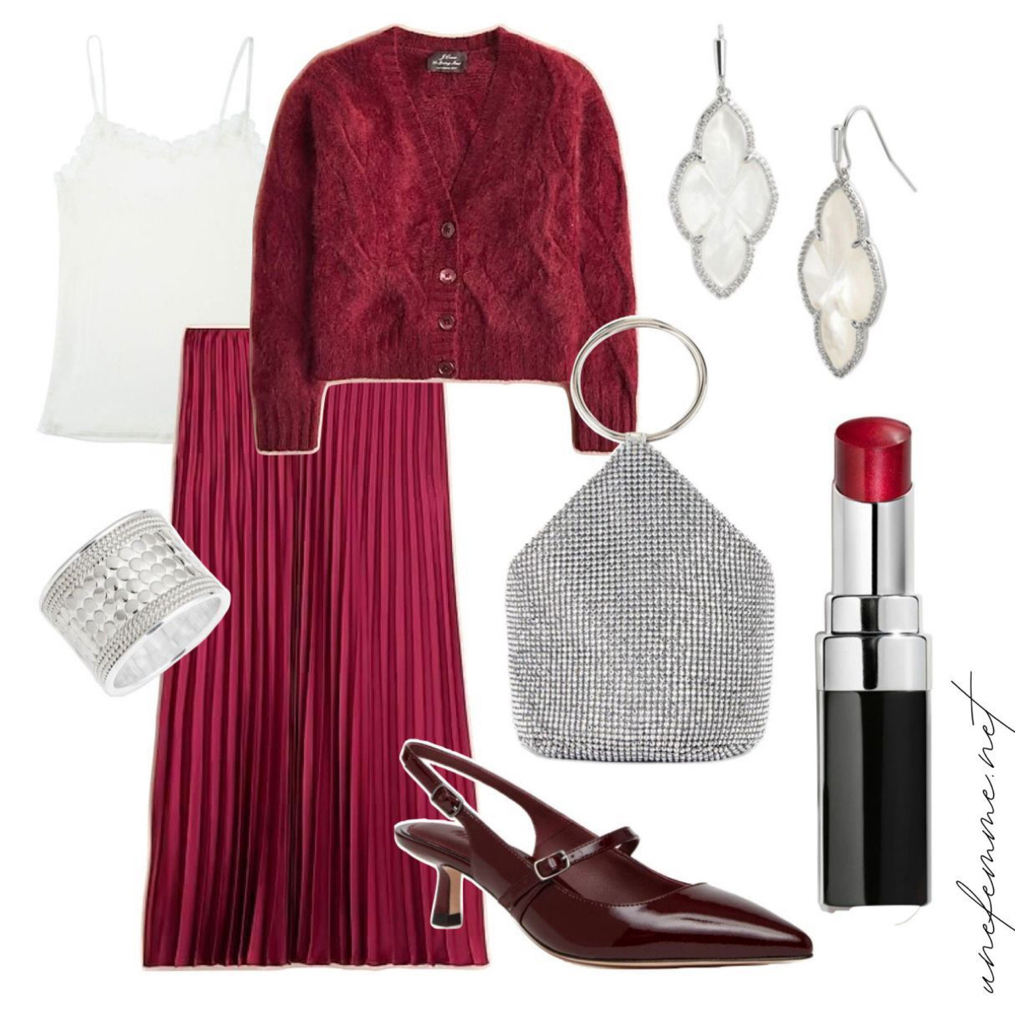 Holiday outfit idea with Burgundy

#LTKStyleTip #LTKHoliday #LTKParties