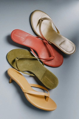 By Anthropologie Thong Kitten Heels | Anthropologie (US)