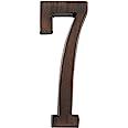 Distinctions by Hillman 843261 4-Inch Die Cast Self-Adhesive House Address Plaque, Aged Bronze, N... | Amazon (US)