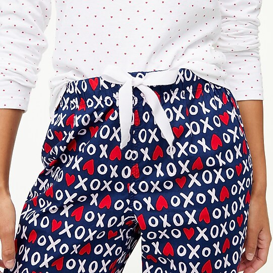 Cropped cotton pajama pant | J.Crew Factory