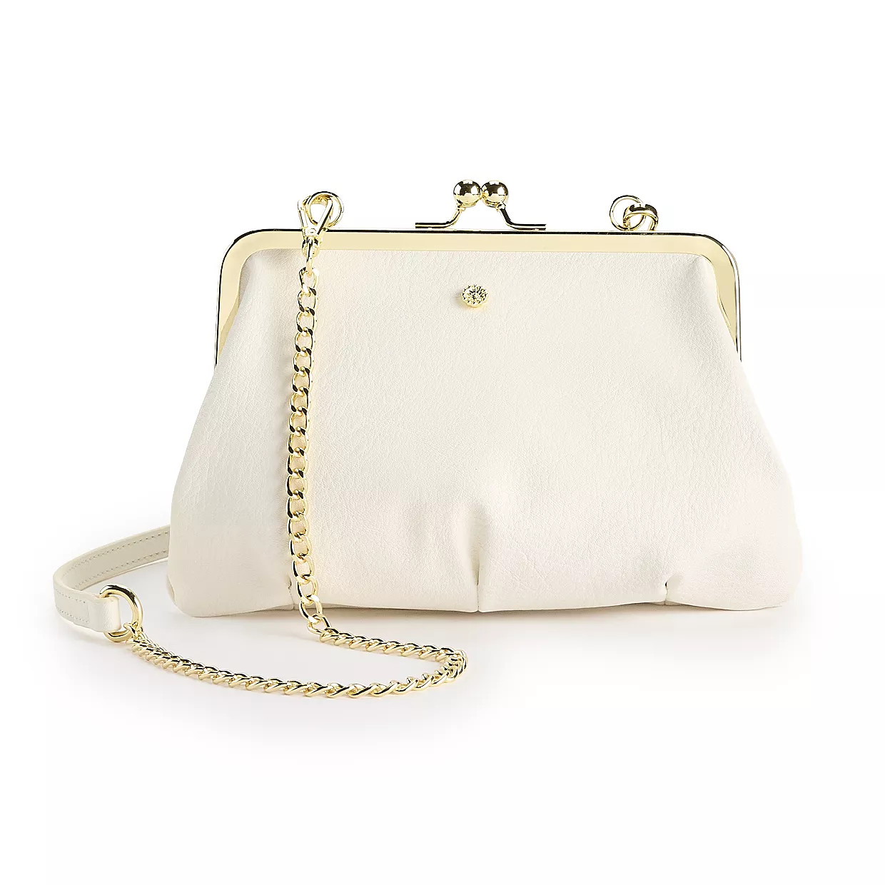 LC Lauren Conrad Frame Clutch Crossbody Bag | Kohl's