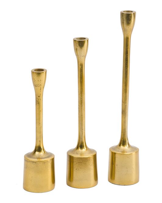 Set Of 3 Candle Holders | TJ Maxx