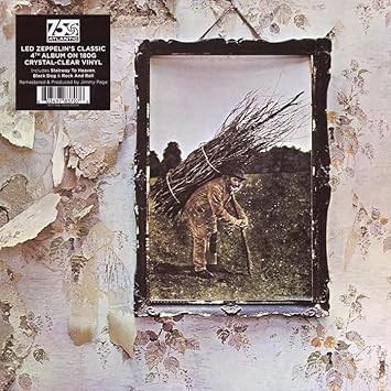 Led Zeppelin IV Classic Album Remastered by Jimmy Page Limited Crystal-Clear Edition | Amazon (US)