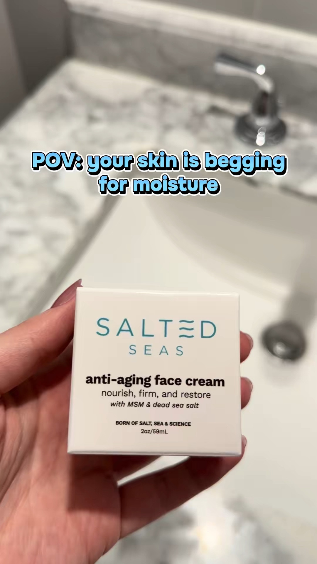 Testing a new moisturizer the safest way… on my hands first 👀  

I tried the Salted Seas Face Cream and did a little side-by-side test to see the hydration difference. One hand with the cream, one without and the glow speaks for itself.  

It feels super rich and moisturizing without being heavy, which is exactly what my skin needs right now.  

Tap to shop if your skin could use a hydration boost ✨  

#SkincareRoutine #HydratedSkin #MoisturizerTest #BeautyRoutine #SkincareFinds

#LTKgrwm #LTKBeauty #LTKdayinmylife