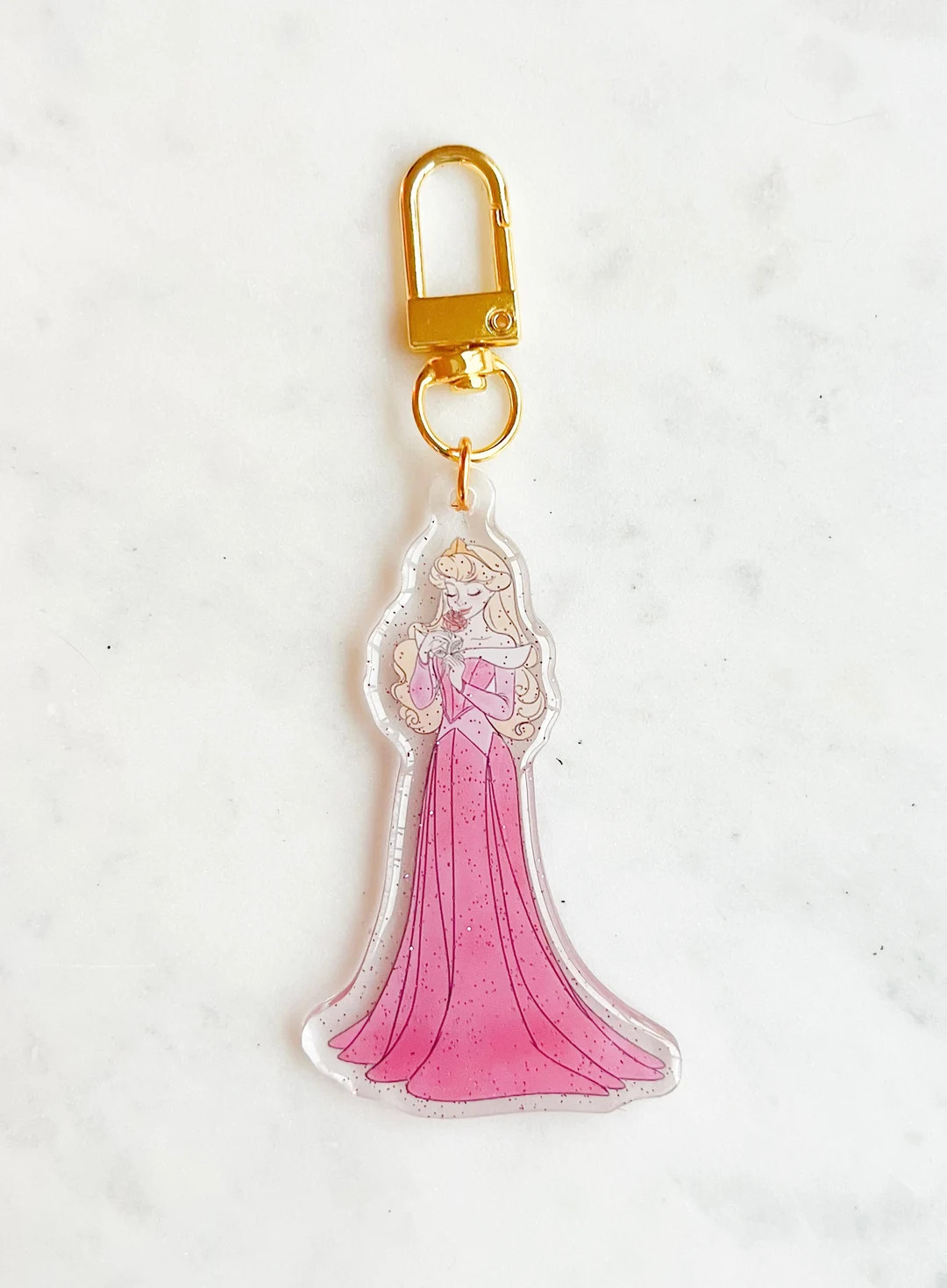Princess A Bag Charm // Princess Keychain // Theme Park Bag Charm // READY TO SHIP - Etsy | Etsy (US)