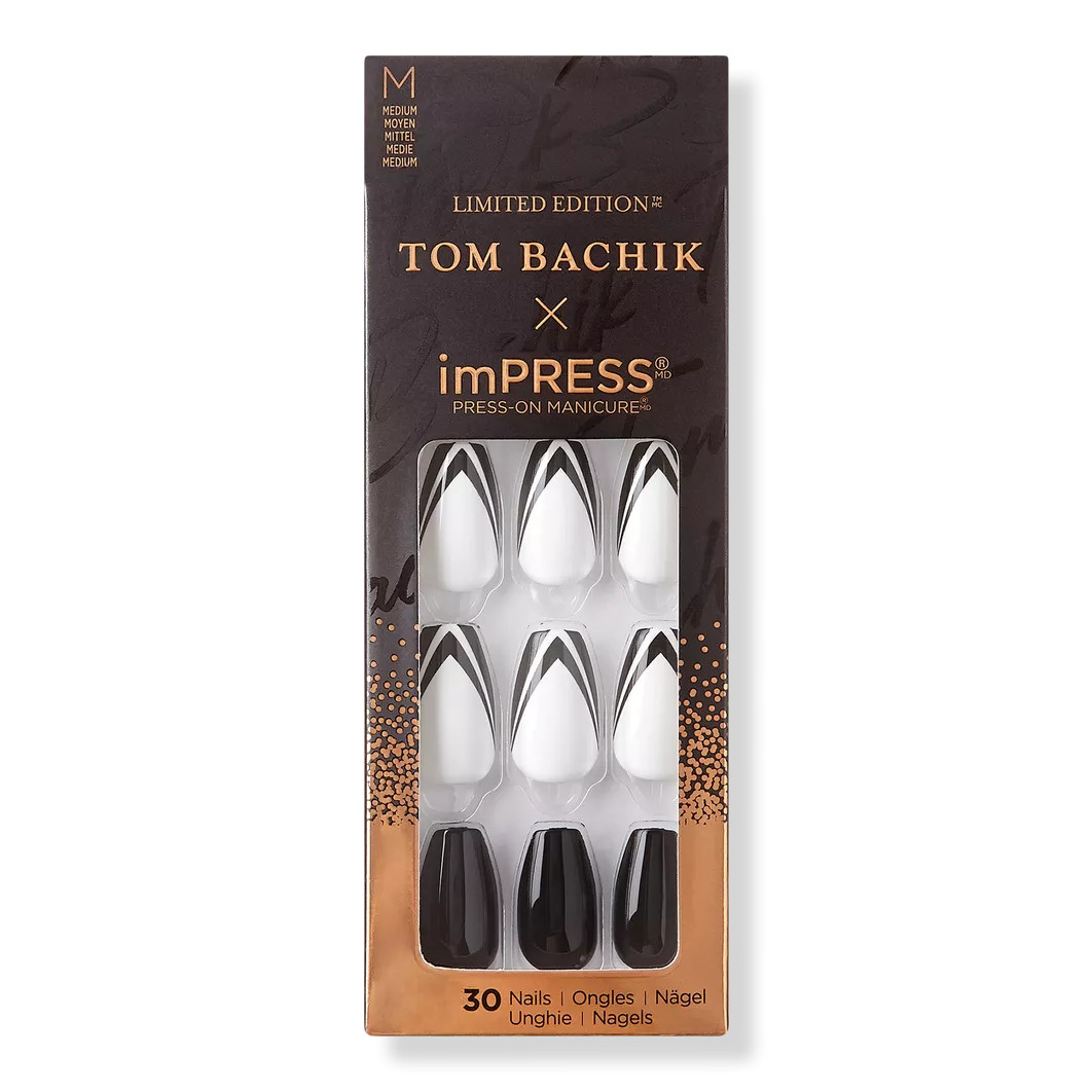 Tuxedo Nights Tom Bachik x imPRESS Press-On Nails | Ulta