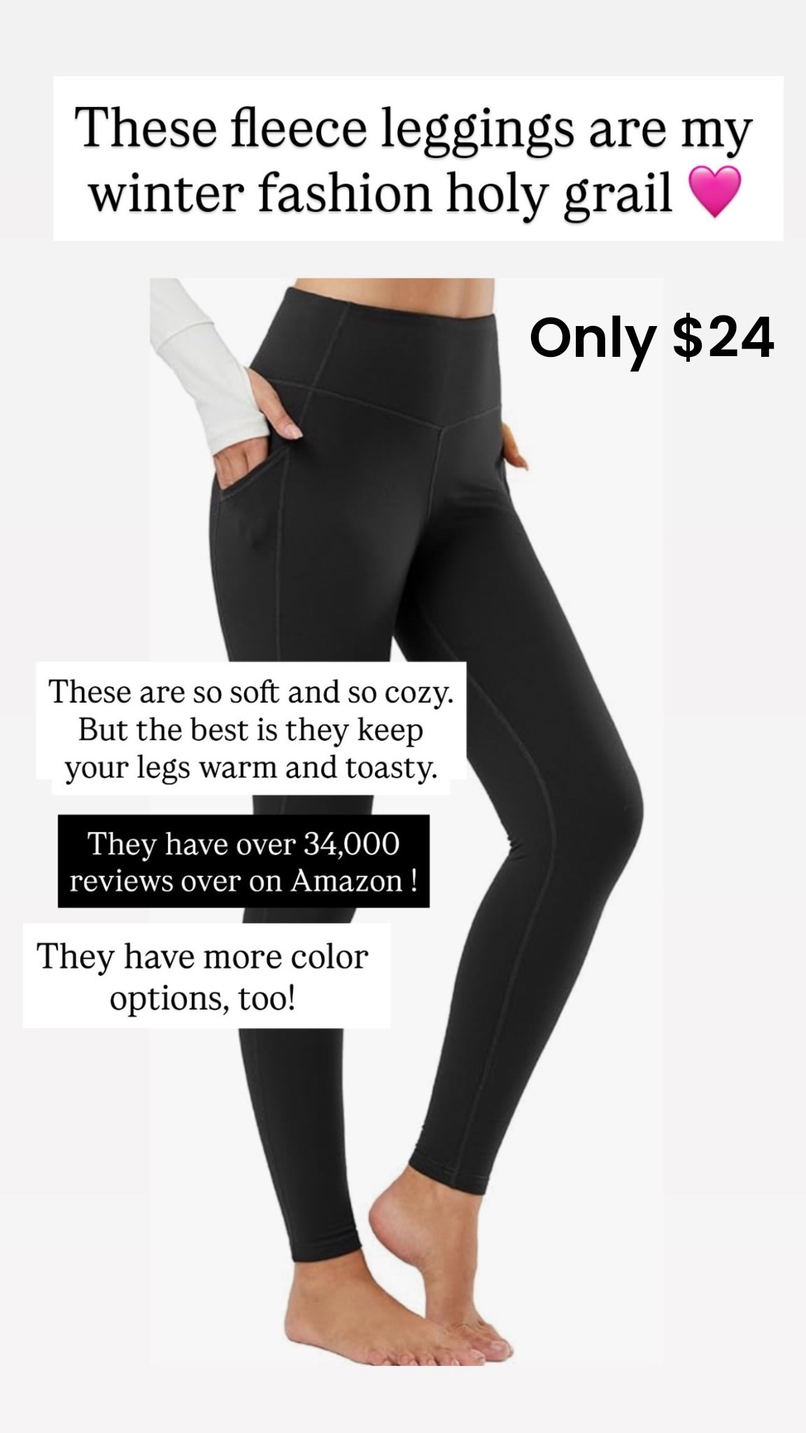 Women Leggings Fleece Lined are $24

#LTKSaleAlert