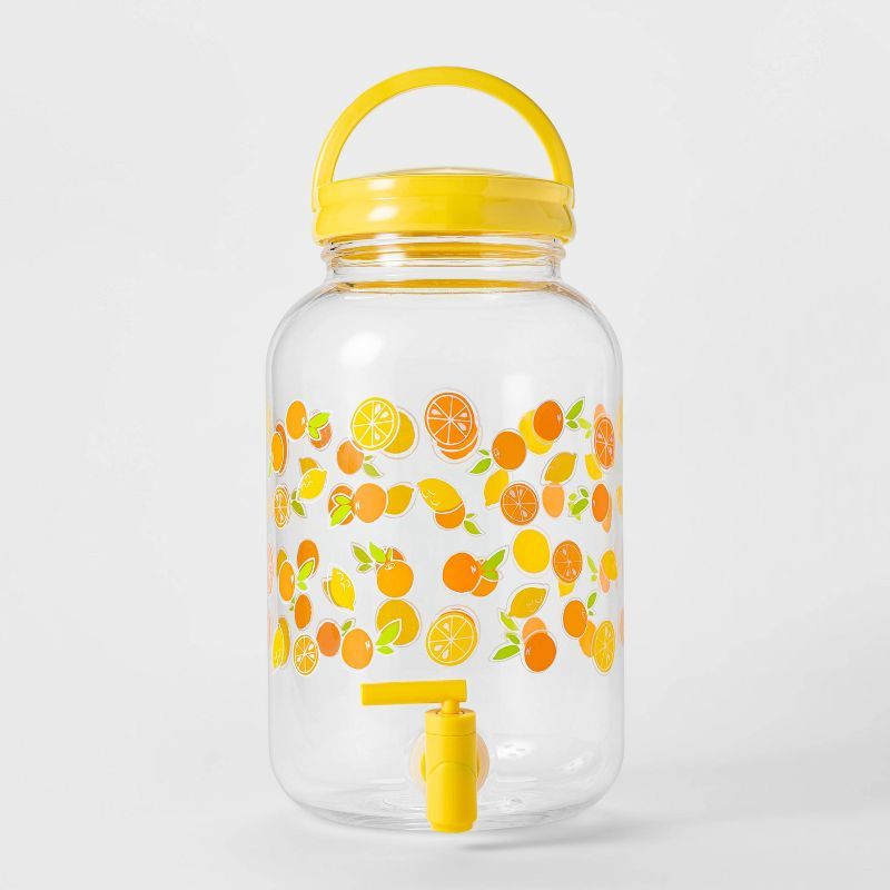 4.5qt Plastic Citrus Beverage Dispenser - Sun Squad&#8482; | Target
