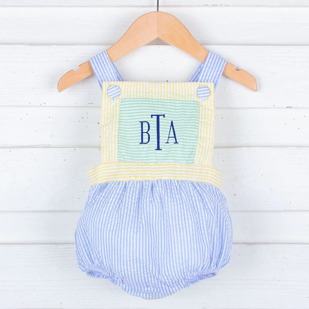 Multi Stripe Seersucker Sun Bubble | Classic Whimsy