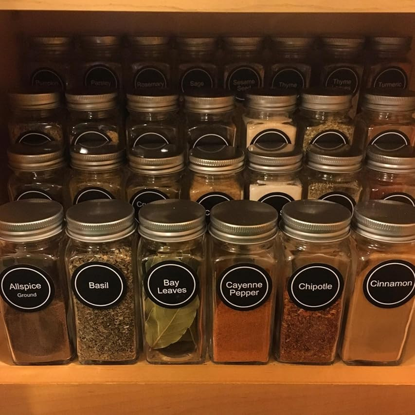 Glass Spice Jars | Amazon (US)