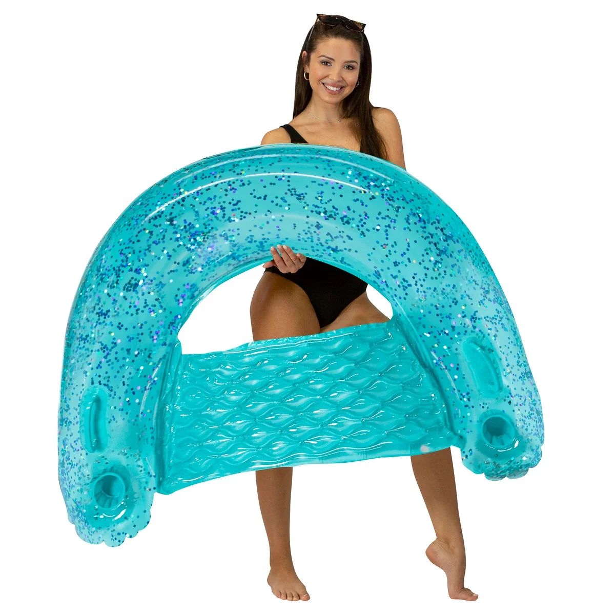 Glitter Sun Chair with Aqua Glitter | Walmart (US)