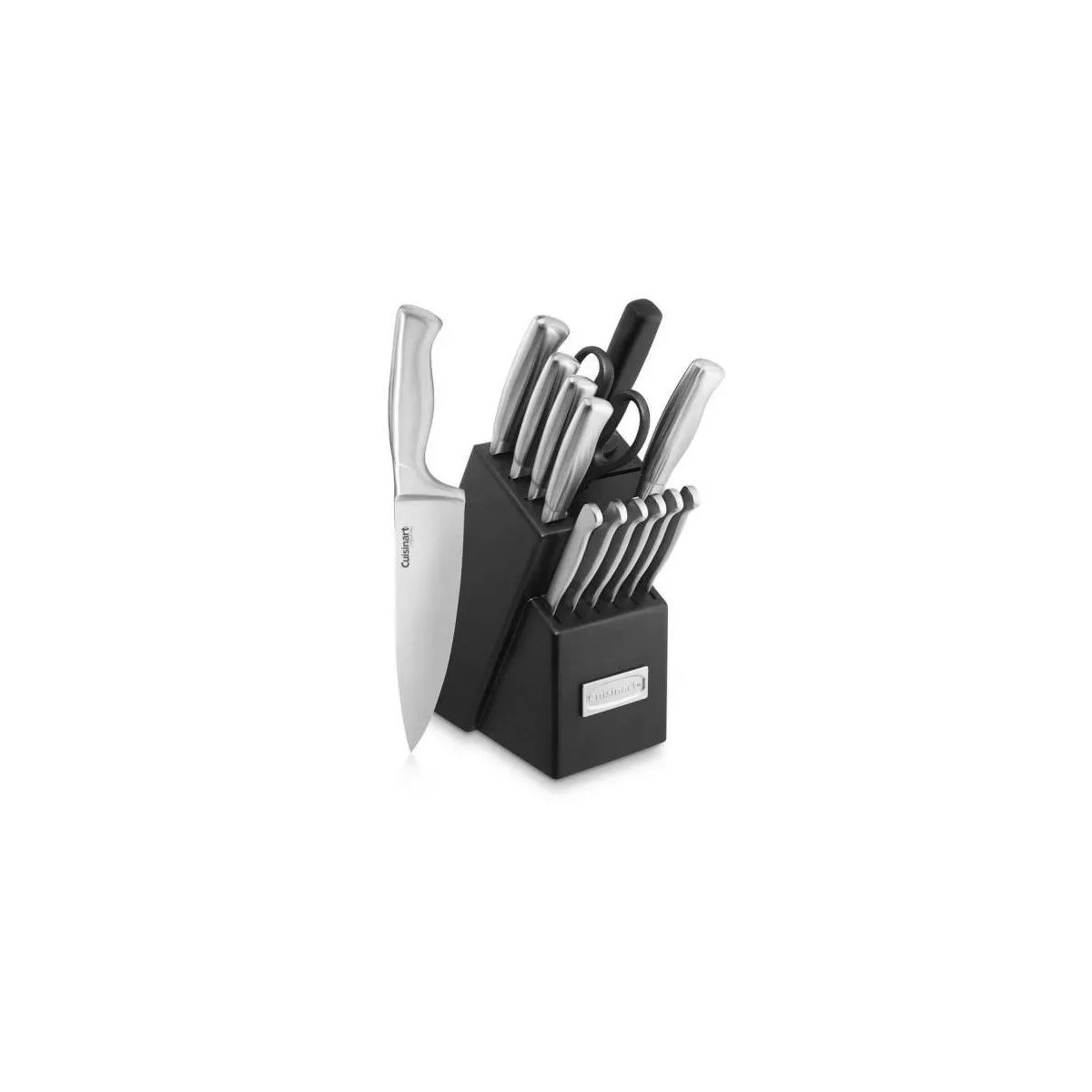 Cuisinart 15pc Stainless Steel Cutlery Block Set - C77SS-15PK | Target