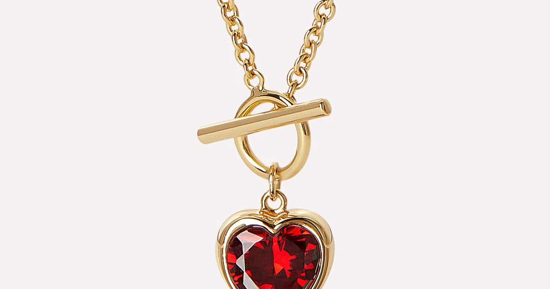 Gold Heart Necklace | Ana Luisa