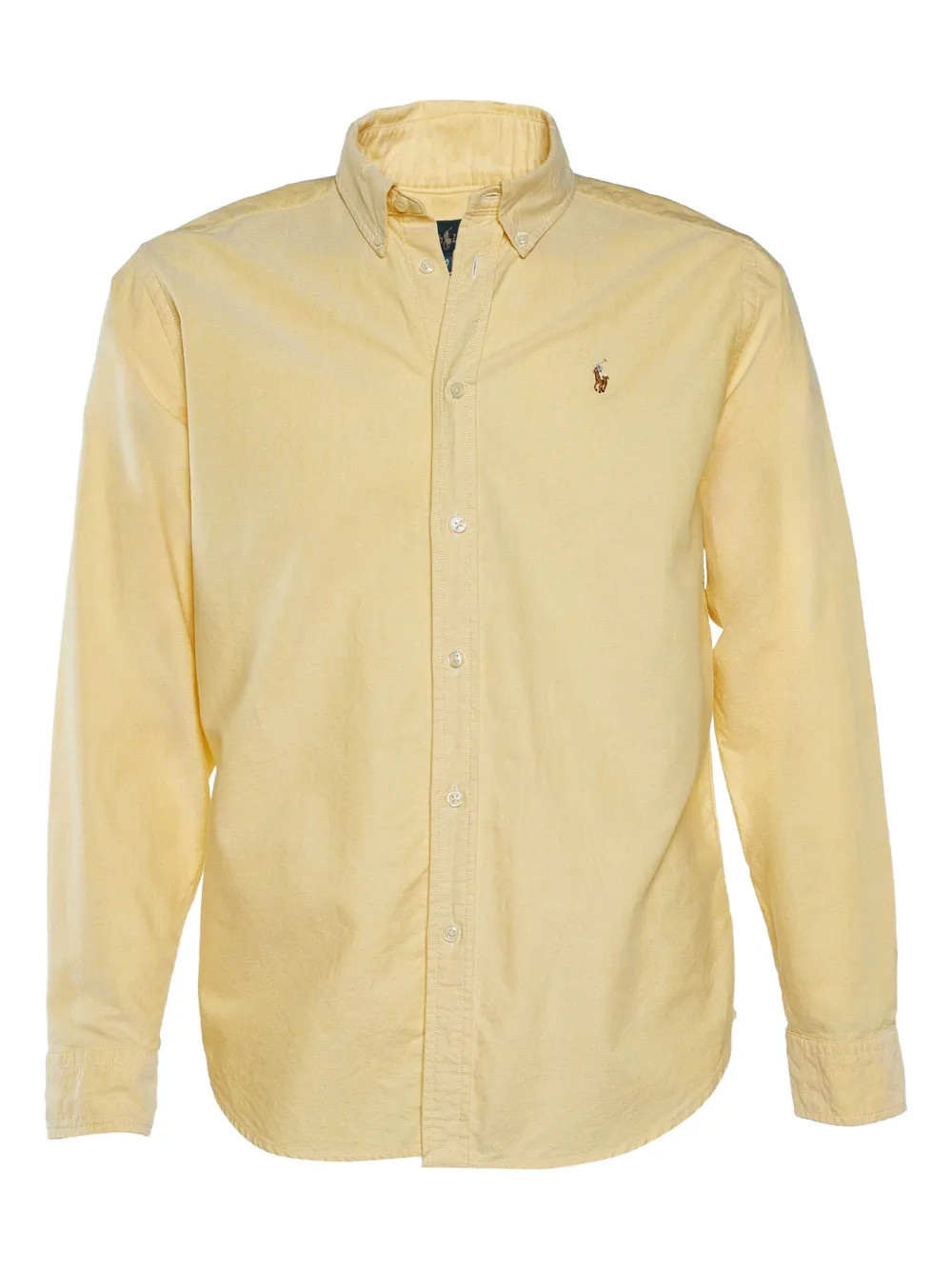 Polo Ralph Lauren Vintage button-down long-sleeve shirt - Yellow | Farfetch Global