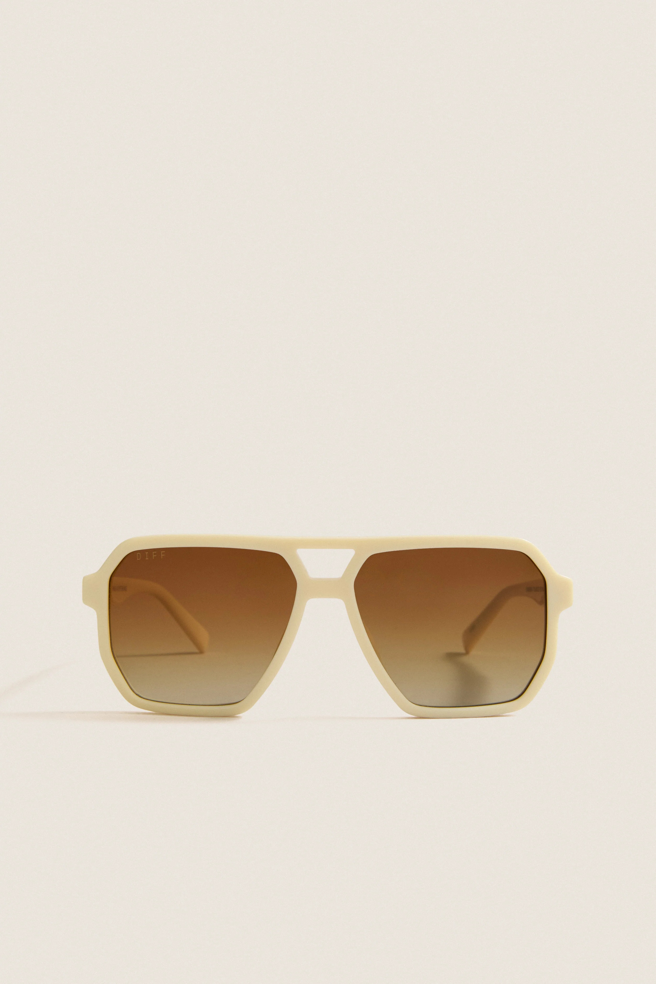 Courtside Ivory Polarized Cameron Sunglasses | Tuckernuck (US)