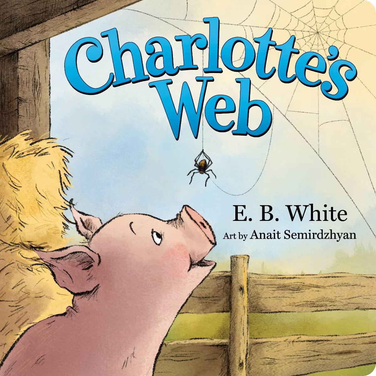 Charlotte's Web Board Book - by E. B. White (Board Book) | Target