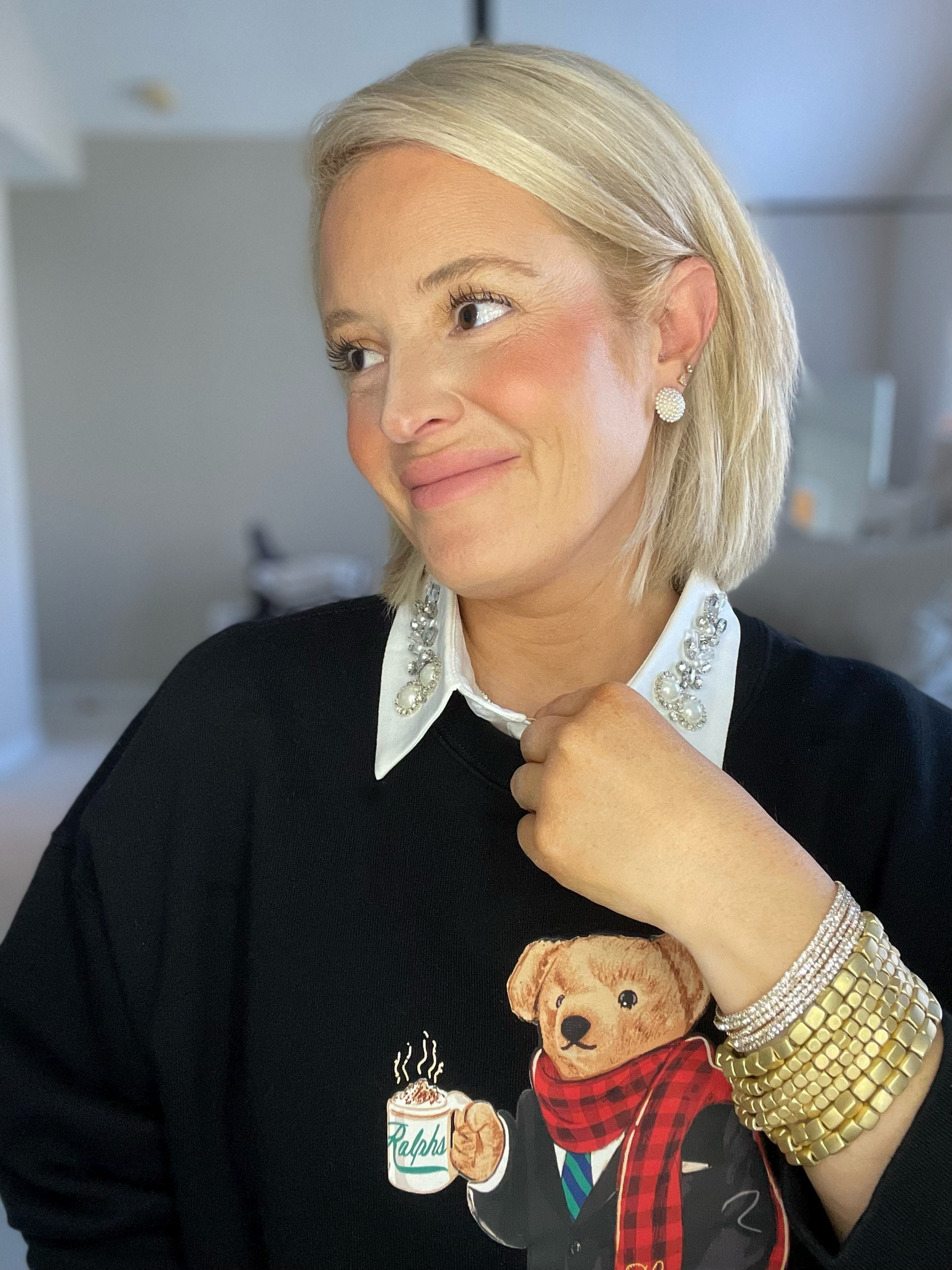 Need a wardrobe refresh?! Start with your jewelry✨ You can style these pieces from @rosemariecollections so many ways, and they go with everything! Keep it simple, or stack like a queen for the holidays. #rosemariecollections #ltkfindsunder50 #stackingbracelets 

#LTKstyletip #LTKGiftGuide #LTKHoliday