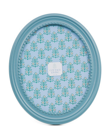 8x10 Oval Beaded Border Table Top Picture Frame | TJ Maxx