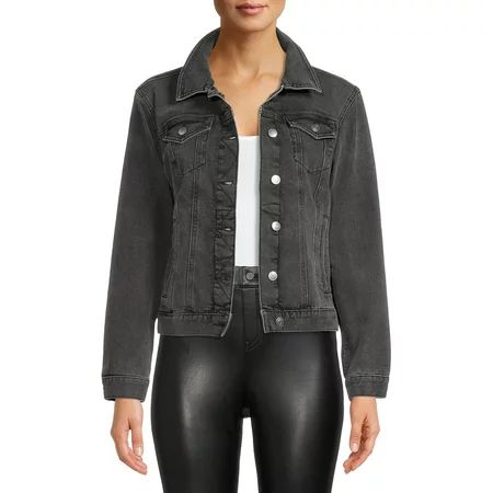 Time and Tru Women s and Plus Denim Jacket | Walmart (US)