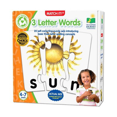 The Learning Journey International Match It! - 3 Letter Words Board Game | Target