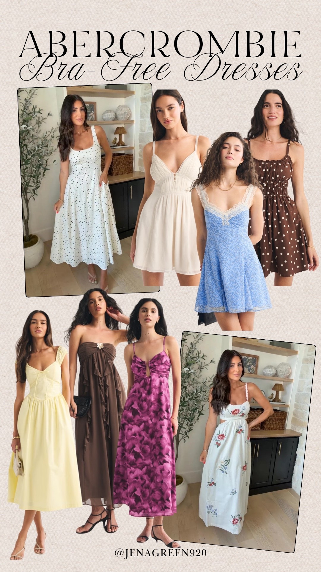 Abercrombie Bra-Free Dresses | Polka Dot Dress | Mini Dress | Summer Dress

#LTKootd #LTKSeasonal #LTKSaleAlert