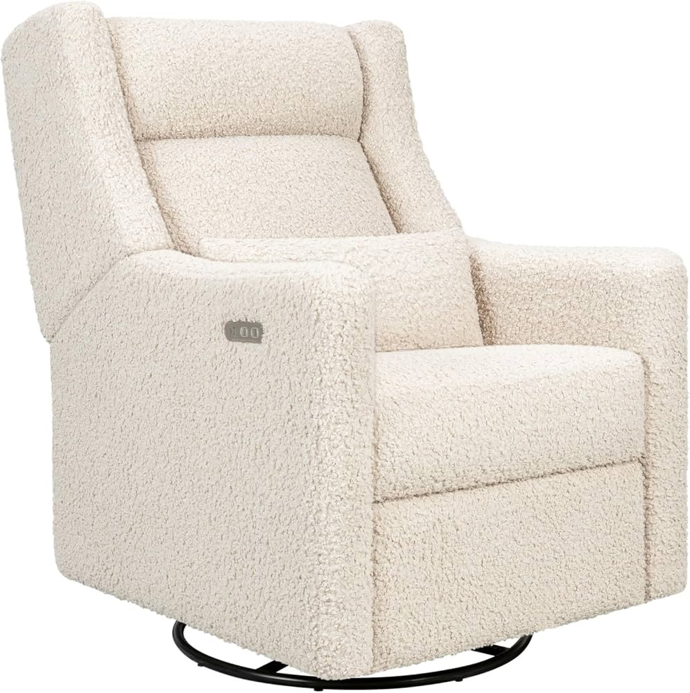 babyletto Kiwi Plus Power Recliner and Swivel Glider with Power Headrest and USB Port in Almond T... | Amazon (US)