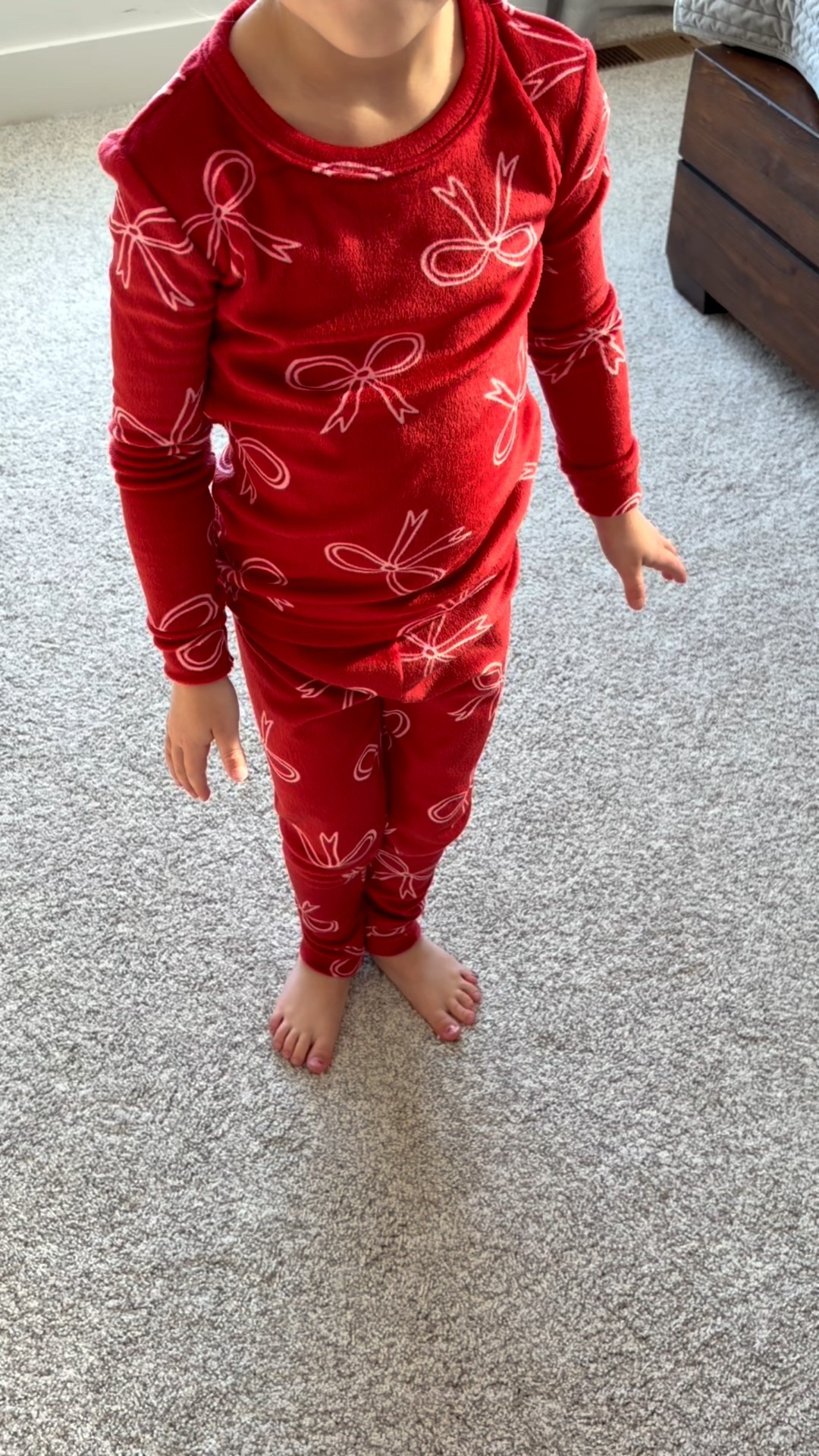 Twirling into Christmas ✨ These snuggly-soft bow pajamas are an instant fave. We had the same brand for Halloween and I’ll be buying every print they make — she loves them that much. 🎀❤️

#LTKKids #LTKGiftGuide #LTKHoliday