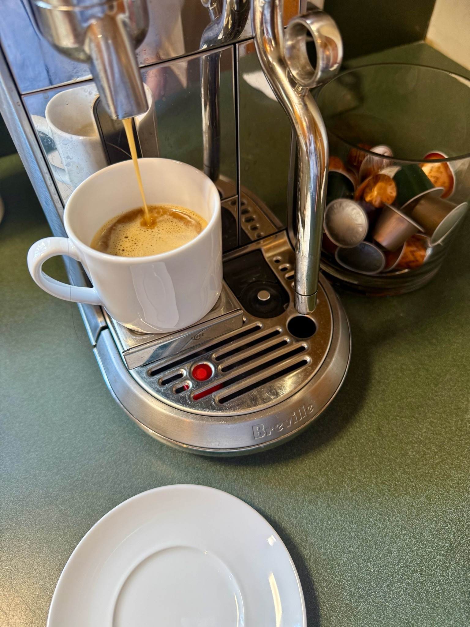 One of our best purchases, ever! I keep both mild caffeinated + decafe available for this machine. This little espresso cup is so charming + I look forward to our time together each morning🥰. Good coffee is such a wonderful anchor habit to get ones day started. You’ll never be sorry your day began with some delightfully delicious self care in a pretty cup.  Wishing you a splendid day!

#LTKdayinmylife #LTKmorningroutine #LTKHome