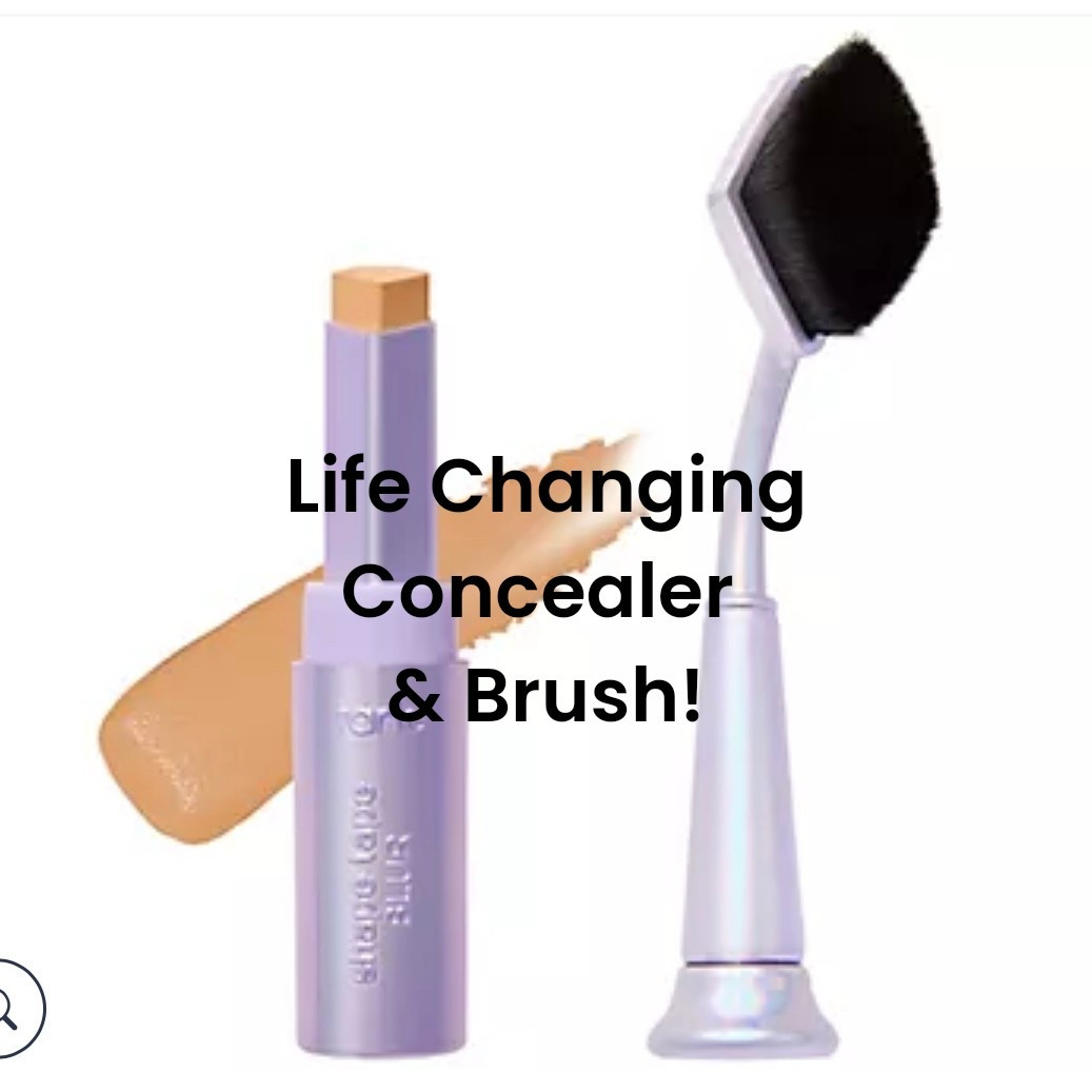 So, this is life-changing, concealer, and brush! I saw it on TikTok and thought it was too good to be true but now that I’ve had 100% sold. I just need to film a before and after to show you, but several friends have been asking me for the link so I am posting this first. But trust me, it is all about the brush and concealer combo you must have both! And to my knowledge, the only place to buy the brush is on the Tarte website. Feel free to message me if you have any questions

#LTKOver40 #LTKBeauty #LTKU