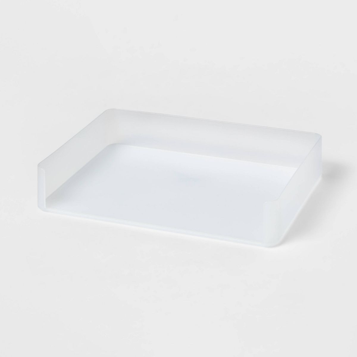 Plastic Stacking Letter Tray Clear - Brightroom™: Desk & File Organizer for Office Organization | Target