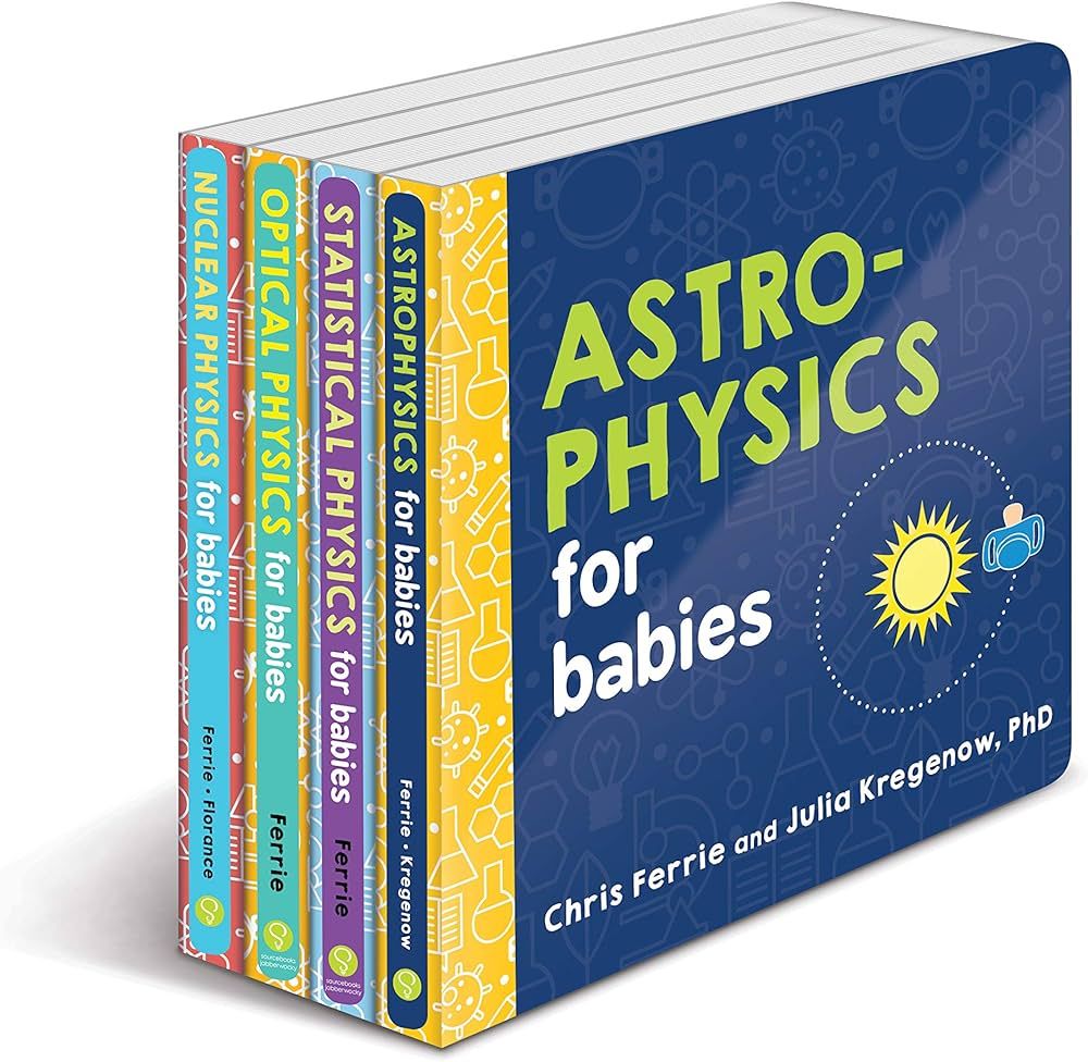 Baby University Physics Board Book Set: Explore Astrophysics, Nuclear Physics, and More with the ... | Amazon (US)