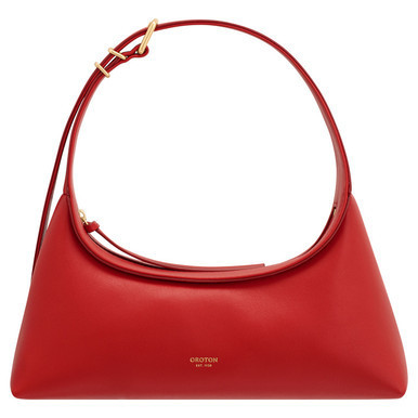 Cinder Mini Baguette - Dark Poppy | Oroton | Oroton