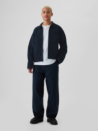 Double-Knee Canvas Utility Baggy Jeans | Gap | Gap (US)