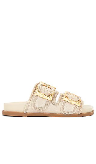 Enola Sporty Casual Sandal in Oyster | Revolve Clothing (Global)