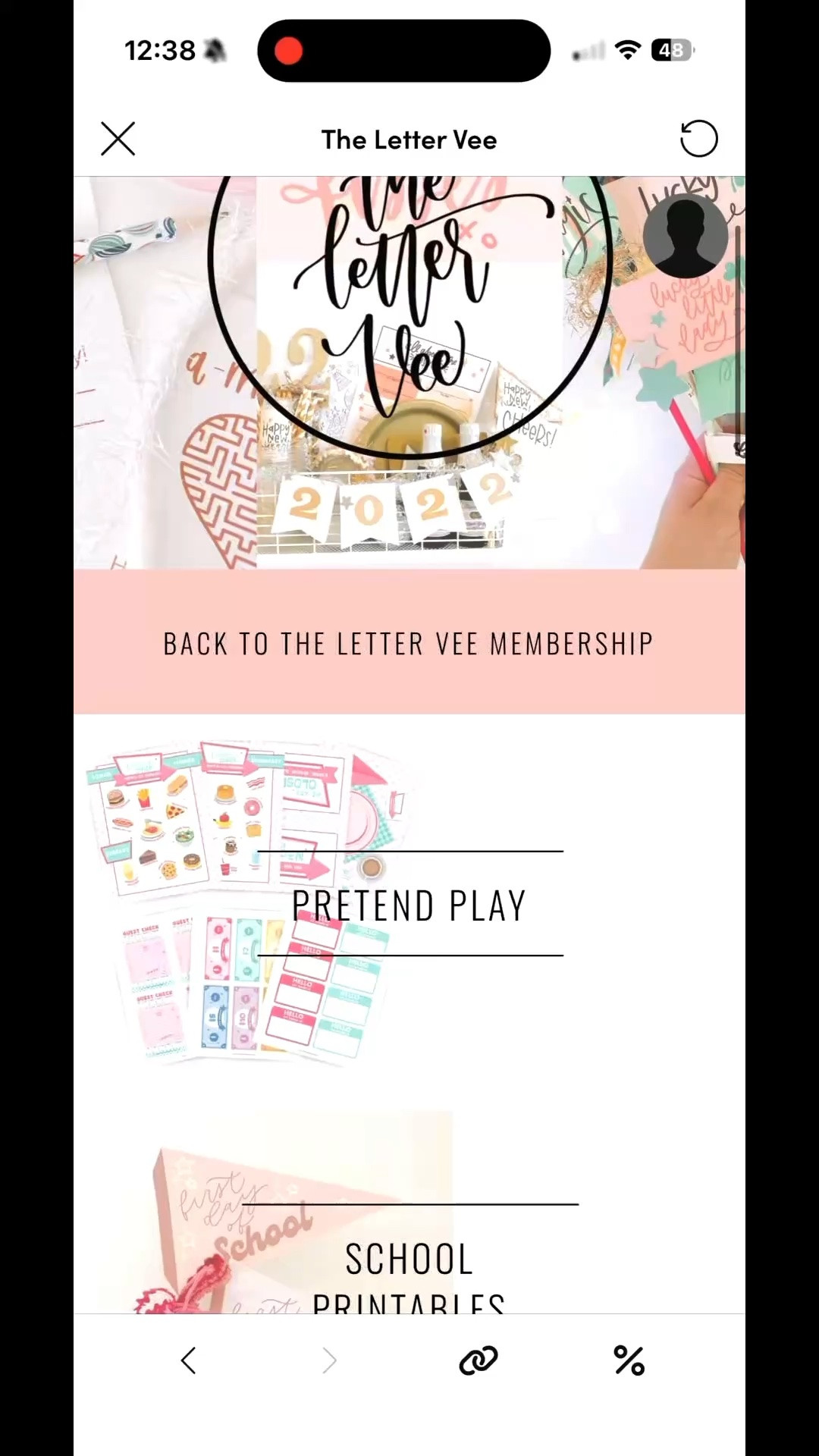 These printables from @thelettervee are so creative and easy to use! Sign up for a subscription to get access to everything or just got certain products! Love the pretend restaurant play that I printed for my 4 year old. #kids #kidsactivities #pretendplay #printables

#LTKmomlife
