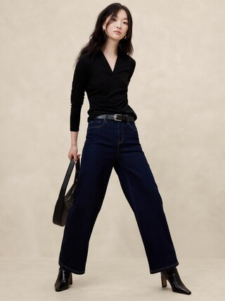 Soft Stretch Polo Top | Banana Republic Factory