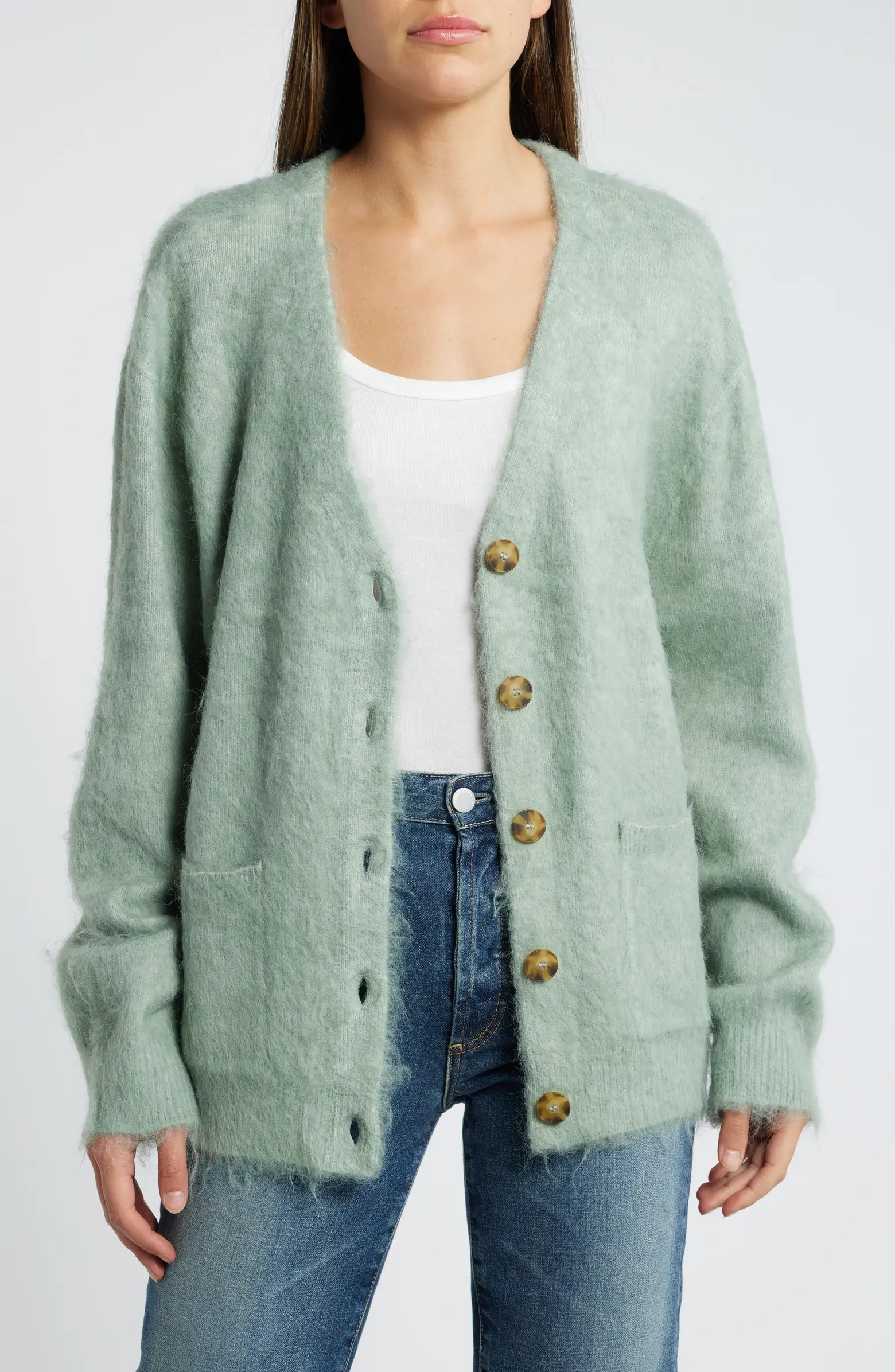Fuzzy Oversize Cardigan | Nordstrom