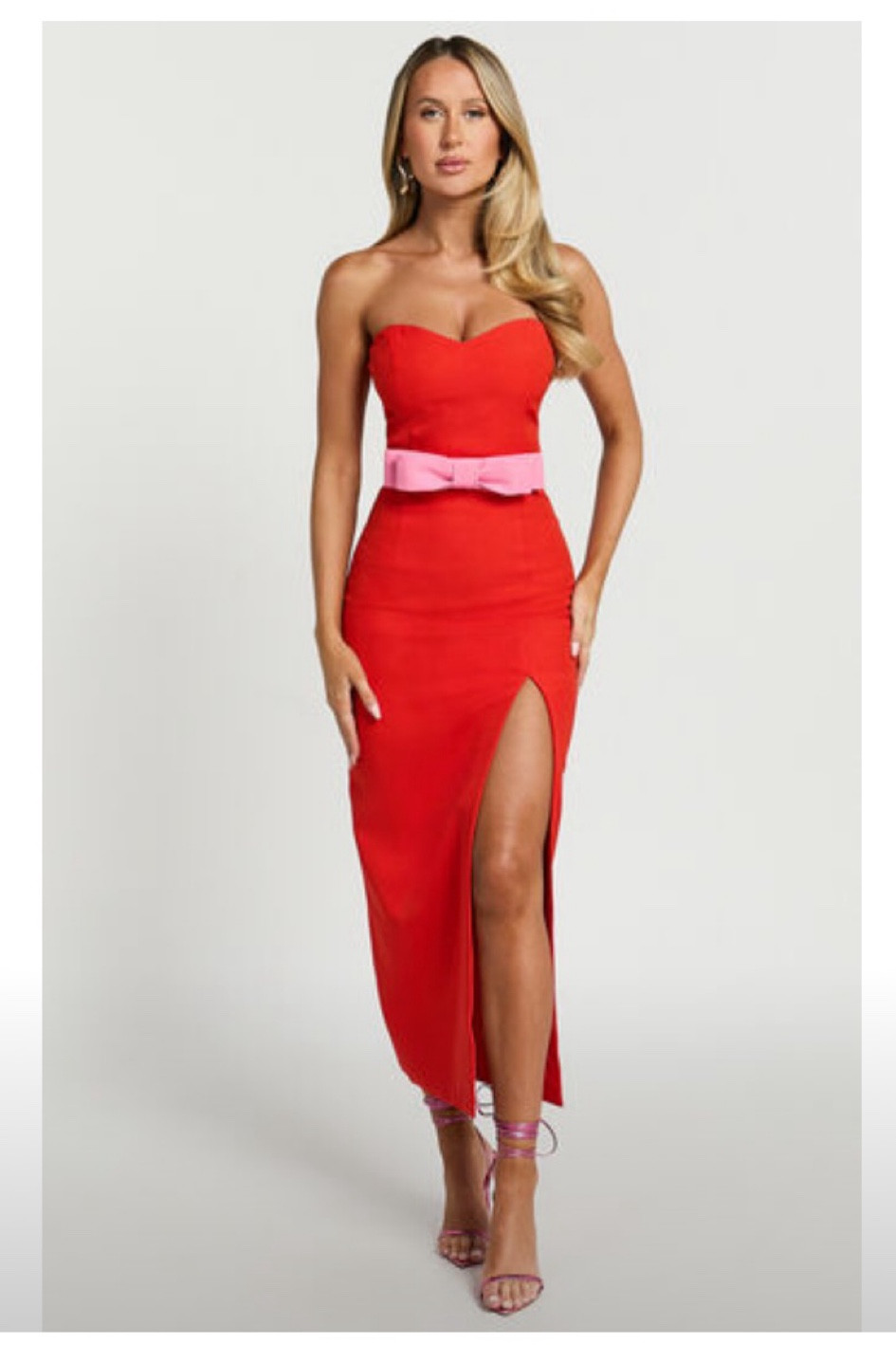 Holiday dress. Bow. Red. 

#LTKSeasonal #LTKFamily #LTKHoliday