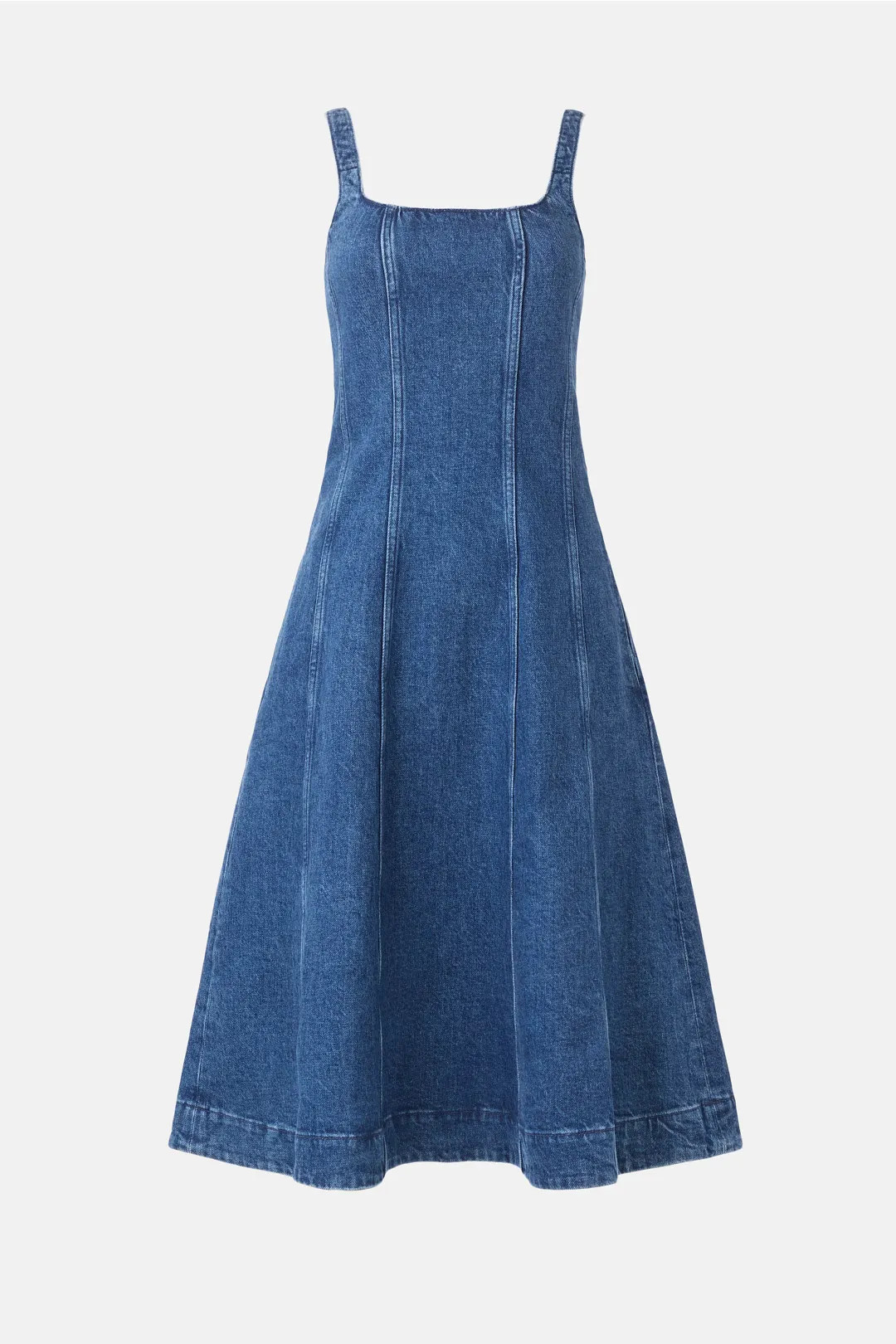 Roboli Denim Midi Dress | Rent the Runway