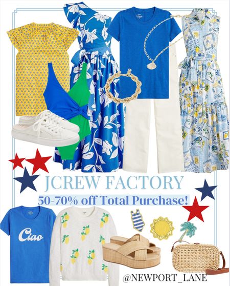 Save on summer fashion with this weekend’s Memorial Day sales from JCrew Factory! Save on dresses, t-shirts, shorts, sandals, sweaters, shoes and jewelry! 



#LTKworkwear #LTKfindsunder100 #LTKstyletip