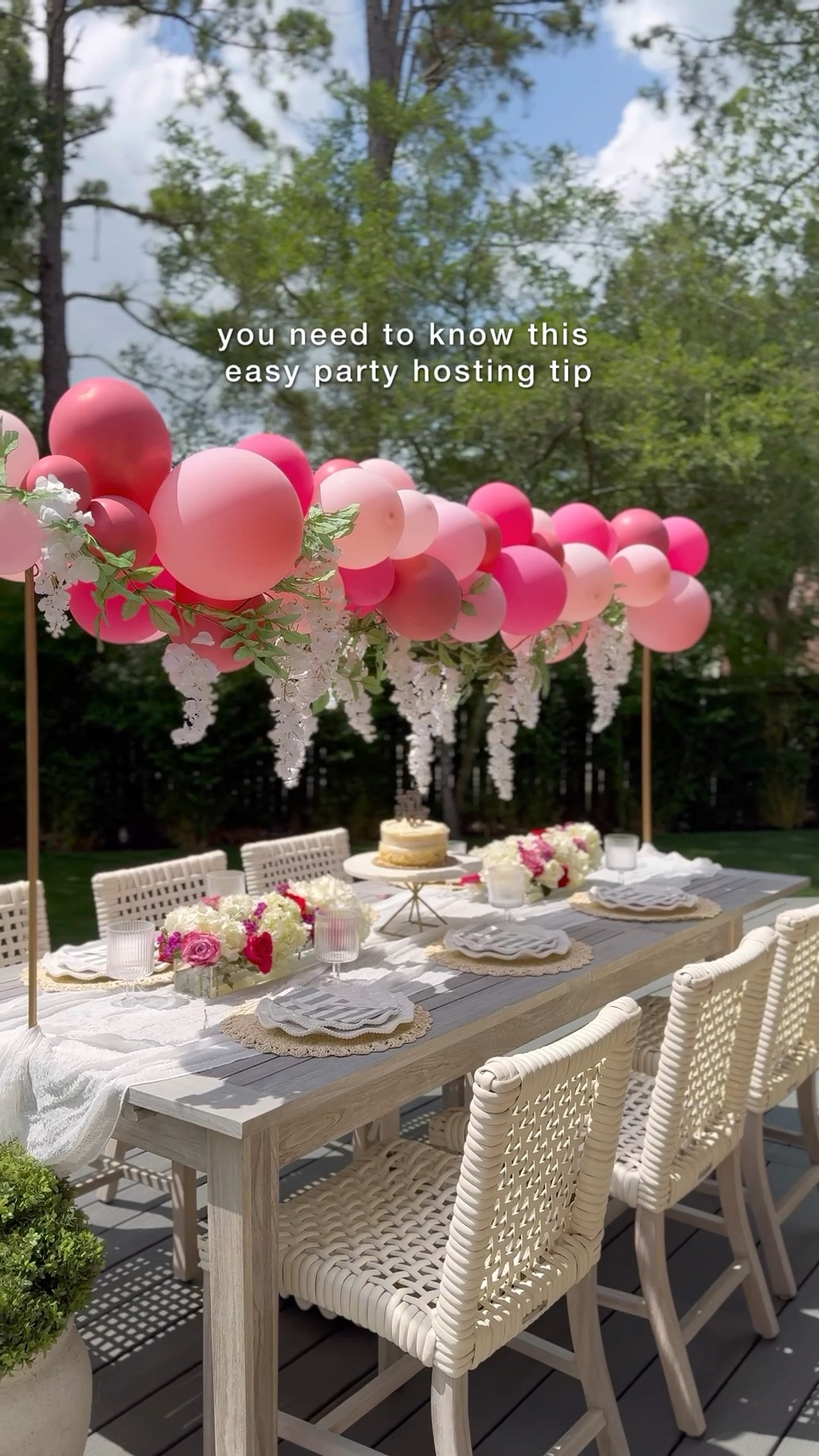 Use an @Anthropologie over-the-table rod to create a magical ambiance! Easy to attach to your table and hang balloons, twinkling lights, greenery or cascading florals and wow your guests. 

#LTKWedding #LTKSeasonal #LTKHome
