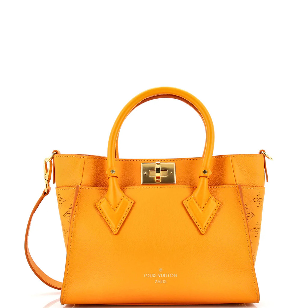 On My Side Tote Mahina Leather PM | Rebag