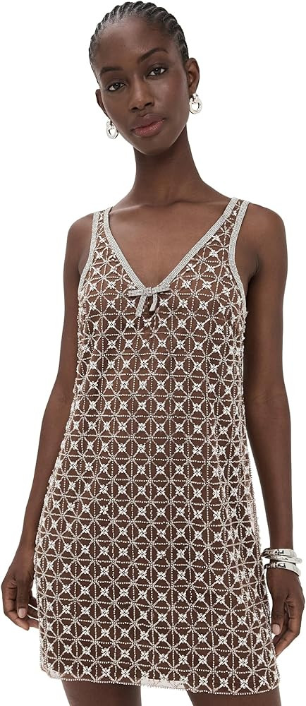 Saylor Women's Jeanetta Beaded Sequin Mini Dress | Amazon (US)
