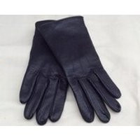 Vintage black leather gloves, Black leather cotton lined leather gloves. Medium ladies. | Etsy (US)