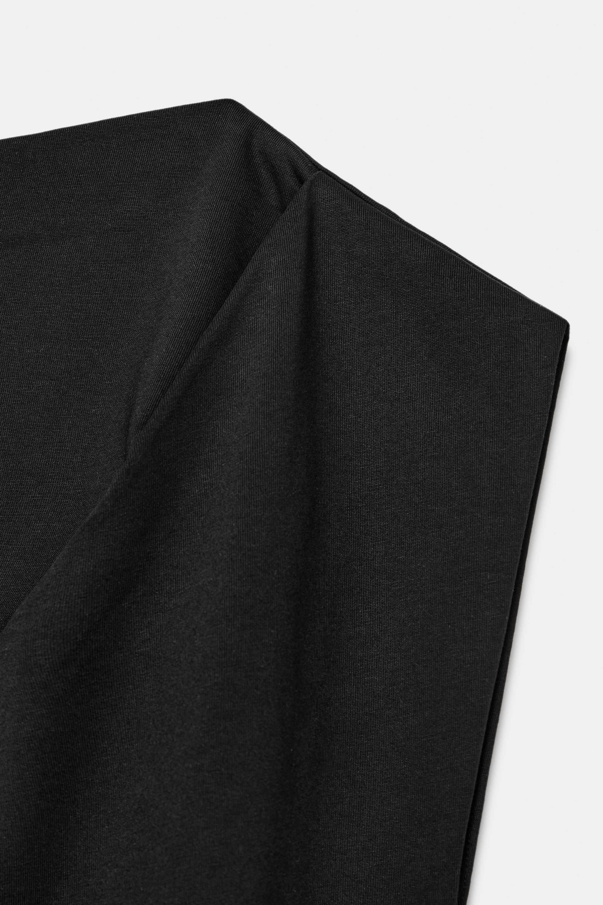 DRAPED COTTON TOP | Zara US